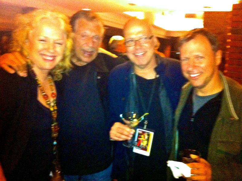 At the Monterey Jazz Fest ~ in heaven with my favorite sax players! With Gene Cipriano, Bob Sheppard & Chris Potter.